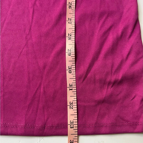 Nordstrom V Neck Mini Slip Dress Womens XS Pink Purple Stretchy NWOT Adjustable - Picture 10 of 12